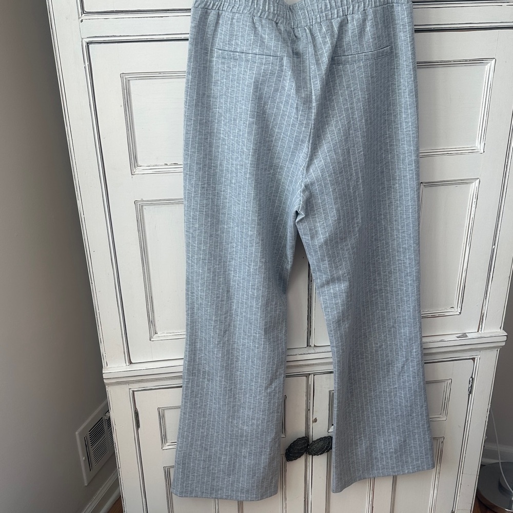 Pretty Garbage Gray Striped Pants - Picture 2 of 4